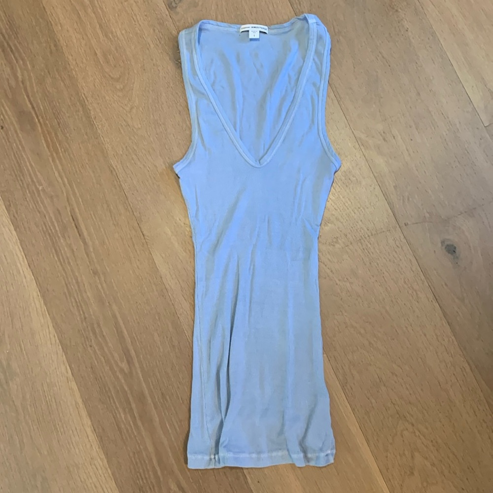 James Perse V neck tank size 1
